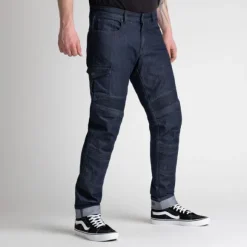Kevlarbukser – Broger Ohio Jeans Raw Navy str. 28