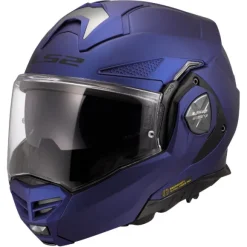 MC Flip Up hjelm – LS2 Advant X Solid Navy Blue