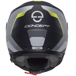 MC Flip Up hjelm – Schuberth Helmet Concept Tracer Gul