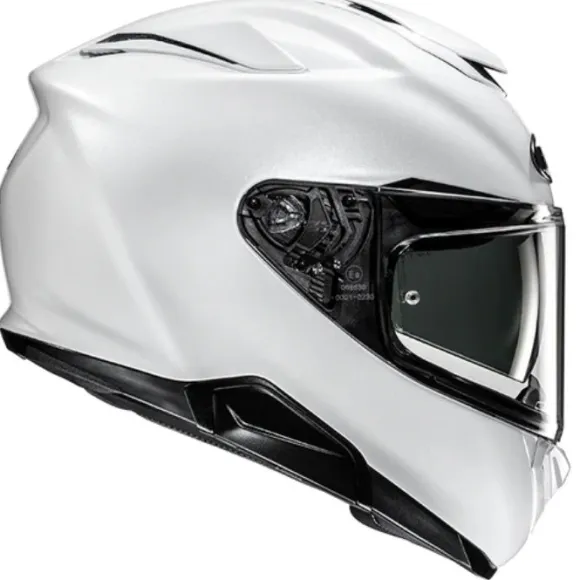 MC-hjelm fullface – HJC RPHA72 Pearl White