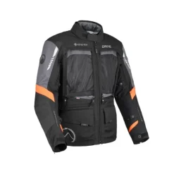 MC-Jakke – Dane Reykjavik Gore-Tex Sort/Orange/Grå