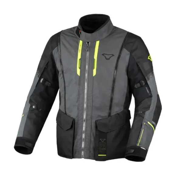 MC-Jakke – Macna Air Hybrid 2.0 Night Eye Sort