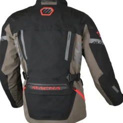 MC-Jakke – Macna Ultimax 2.0 Sort/Brun/Rød