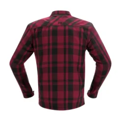MC-Jakke – Richa Forest Shirt Sort/Burgundy