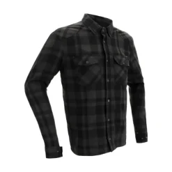 MC-Jakke – Richa Forest Shirt Sort/Mørkegrå