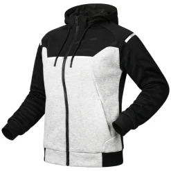 MC-Jakke – Richa Stradale Hoodie Dame Grå