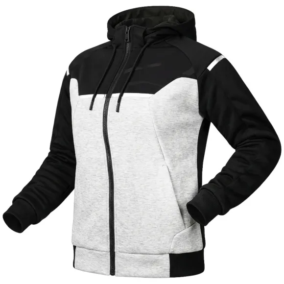 MC-Jakke – Richa Stradale Hoodie Dame Grå