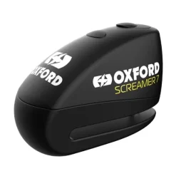 MC-Lås – Oxford skivebremselås XA7 Screamer Alarm Sort LK289