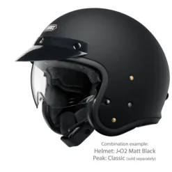 MC-Pilothjelm – Shoei J.O2 Matt Black