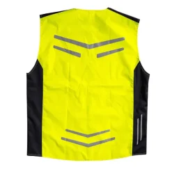 MC-Refleksvest – Rusty Stitches Safety Vest Stewart Yellow Fluo