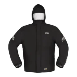 MC-Regnjakke – Richa Rain Stretch 2L Hoodie Sort