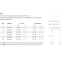 MC underbukser – Pando Moto Armored Motorcycle Leggings Unisex – SKIN UH 03