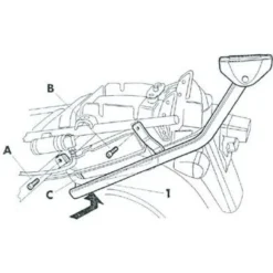 Monteringskit – Til Suzuki GSX 600/750